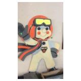 MOTO-SKI ADVERTISING CUT OUT