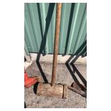 ANTIQUE WOOD MALLET