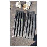 BLACK POLY CAR RAMPS