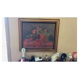 FRAMED OIL ON CANVAS PAINTING BY ABBOTT
