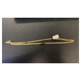 925 GOLD TONE SILVER CHAIN
