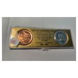 SAN DIEGO BICENTENNIAL METAL COIN SET