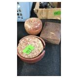 APPLE TRINKET BOX, COASTERS & OTHER TRINKET BOX