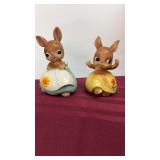 2 JOSEF ORIGINALS RABBITS