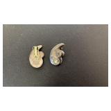 PR OF STERLING SILVER EARRINGS