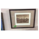 FRAMED PRINT ' A MAMALELEKALA CHIEF'S MORTUARY