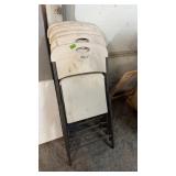 6 LIFETIME FOLDING CHAIRS