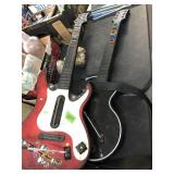 2 VIDEO GAME GUITARS