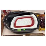 ROASTER & COLLAPSIBLE COLLANDER