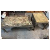 TILE TOP COFFEE & END TABLE *END TABLE NEEDS