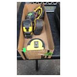 GROUP OF TAPE MEASURES
