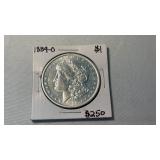 1889-O MORGAN SILVER DOLLAR