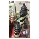 LIGHTHOUSES, CHRISTMAS FIGURES