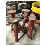 4 JACK STANDS
