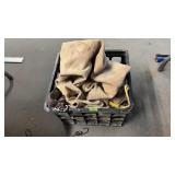 BLK CRATE W/ CANVAS PACK BAGS