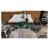 METABO HPT TABLE SAW W/ STAND