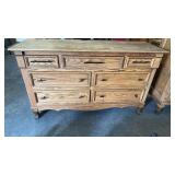 OAK 7 DRAWER DRESSER, 59'X19