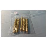 4 TUBES OF GOLD FOIL FLAKE