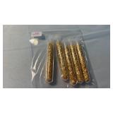 4 TUBES OF GOLD FOIL FLAKE