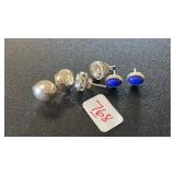 3 SETS OF EARRINGS