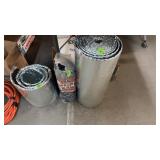 FOIL INSULATION & 6MIL PLASTIC SHEETING