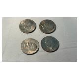 4 EISENHOWER DOLLARS