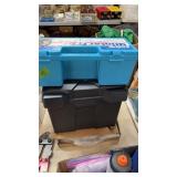 BATTERY BOX, TIRE CHAINS, NEW LIGHT FIXTURE