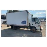 1999 GMC BOX VAN, DIESEL, RUNS,