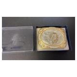 MONTANA SILVERSMITH HORSE HEAD BELT BUCKLE
