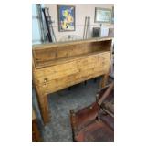 RUSTIC WOOD QUEEN SIZE HEAD BOARD