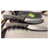 COLEMAN WESTERN 2 KNIFE SET W/ SHEATH