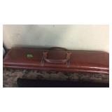 MURRAY LEATHER COMPANY LEATHER SHOTGUN CASE FOR