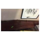MURRAY LEATHER COMPANY LEATHER RIFLE CASE