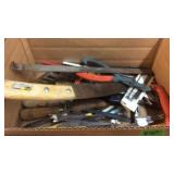 BX W/ SAWS & MISC TOOLS