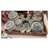 FOLK CRAFT MOOSE COUNTRY STONEWARE