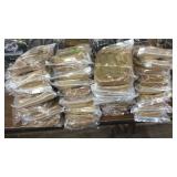 40 NEW KAKI POUCHES