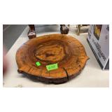 NATURAL SLAB WOOD RISER