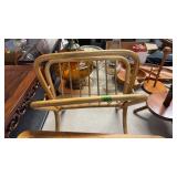 MID CENTURY MODERN RATAN MAGAZINE RACK