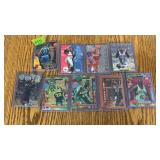 9 NBA TRADING CARDS