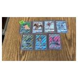 7 POKEMON CARDS