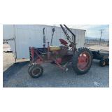 INTERNATIONAL MODEL FC TRACTOR, W/ REAR MOUNTED