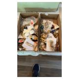 2 SMALL BX OF COSTUME JEWELRY