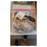 BAG OF COSTUME JEWELRY