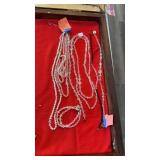 GROUP OF BEADED NECKLACES & BRACELETS