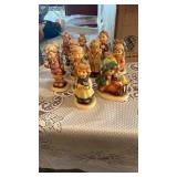 GROUP OF 12 GOEBEL FIGURINES