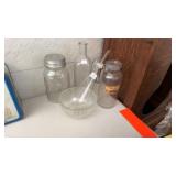 BALL CANNING JAR, LABORATORY DISTILLER & OTHER