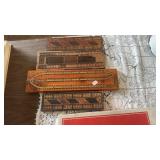 GROUP OF CRIBBAGE BOARDS