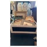 BX W/ PICTURES & FRAMES