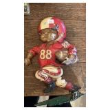 VINTAGE BOY METAL FOOTBALL WALL HANGING