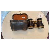 VINTAGE PARIS OPERA GLASSES W/ CASE